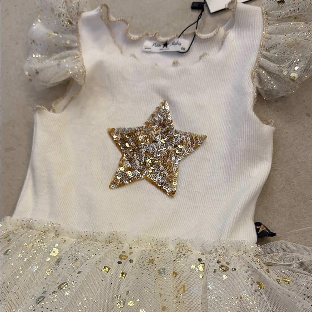 Petite Hailey Tutu Dress Bodysuit - Picture 3 of 4